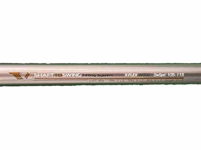 Wishon Golf X-Flex S2S Gold Tour Flight Graphite Wood Shaft 105-115 MPH .335 45"