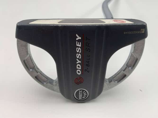 Odyssey White Steel 2-Ball SRT Putter 35" Mens RH