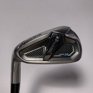 Taylormade SIM2 MAX OS Single 7 Iron Fitter 1* Flat KBS Tour Lite Stiff Steel LH