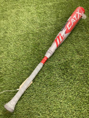 Used Kid Pitch (9YO-13YO) 2023 Marucci CAT X Composite Bat USSSA Certified (-8) Composite 22 oz 30"