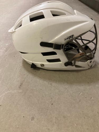 White Used Youth Cascade CS-R Youth Helmet