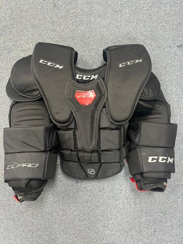 Used Senior Medium CCM CL Pro Goalie Chest Protector Pro Stock