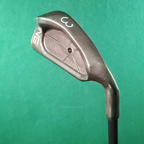 Ping ISI Stainless Black Dot Single 3 Iron Mitsubishi Kuro Kage Graphite Stiff