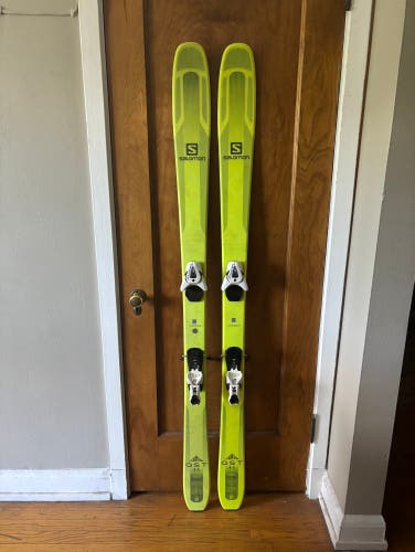 Salomon QST 85 177cm with Salomon Z12 Bindings