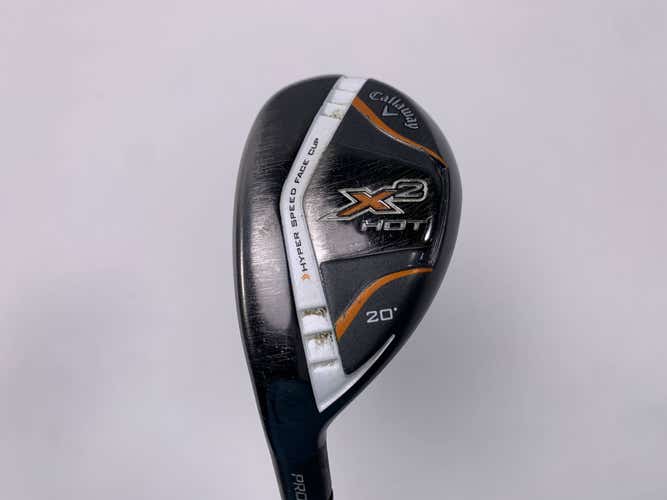 Callaway X2 Hot Pro 3 Hybrid 20* Aldila Tour ATX 3.3 75g Stiff Graphite Mens LH