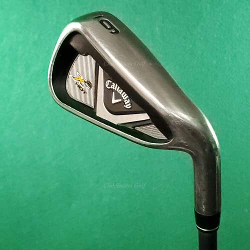 Callaway X2 Hot Single 6 Iron Factory 60-R Graphite Regular