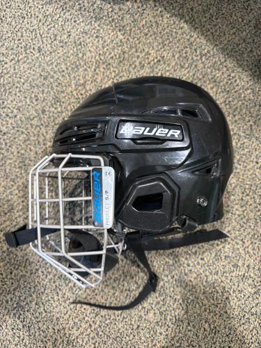 Black Used Small Bauer IMS 5.0 Helmet