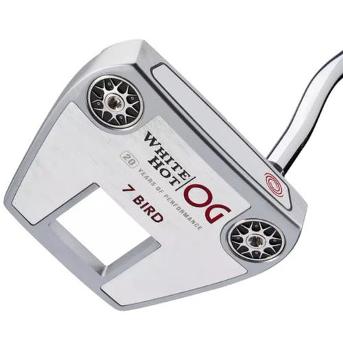 *MINT* Odyssey White Hot OG 7 Bird 34" Double-Bend Mallet Putter