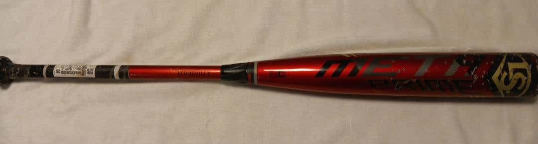 Used 2019 Louisville Slugger Meta BBCOR Certified Bat (-3) Composite 29 oz 32"