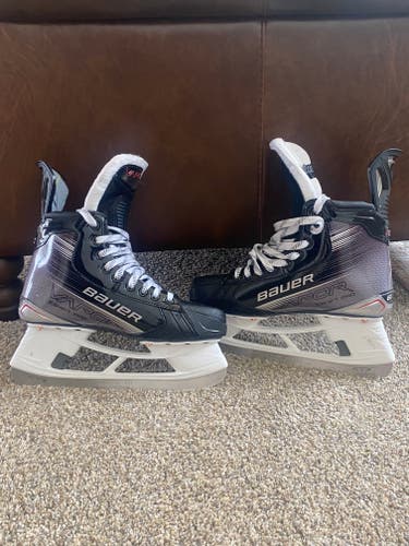 Used Senior Bauer Vapor X Shift Pro Hockey Skates Wide Width 9