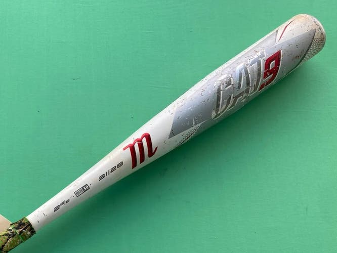 Used BBCOR Marucci CAT 9 Alloy Bat -3 28OZ 31"