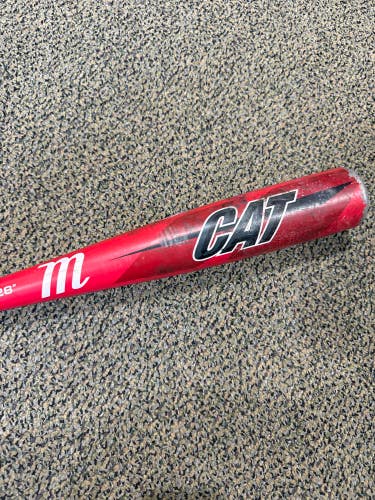 Used Kid Pitch (9YO-13YO) Marucci CAT Bat USABat Certified (-10) Alloy 18 oz 28"