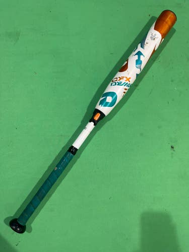 Blue Used 2018 DeMarini CFX Bat (-11) Composite 19 oz 30"