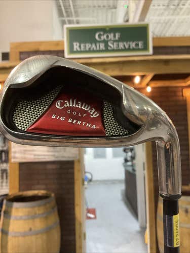 Callaway Golf Big Bertha #6 Iron Golf Club Stiff Flex Graphite Shaft MRH