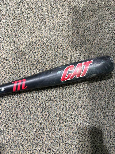 Used Kid Pitch (9YO-13YO) Marucci CAT Bat USABat Certified (-11) Alloy 18 oz 29"