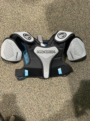 Used Small Youth Maverik Charger Shoulder Pads