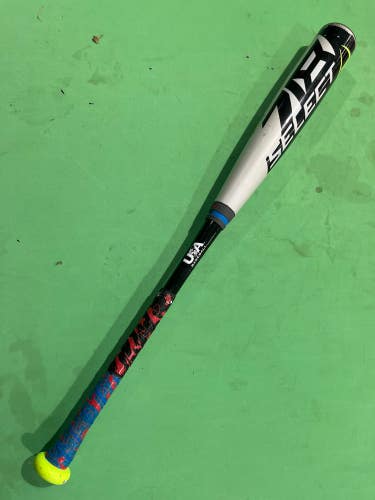 Used Kid Pitch (9YO-13YO) 2018 Louisville Slugger Select 718 Bat USABat Certified (-5) Hybrid 25 oz