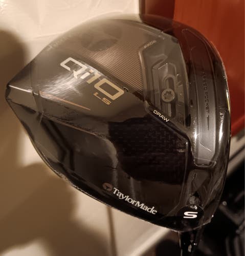 New Men's TaylorMade Qi10 LS Right Handed Driver Stiff Flex 9 Loft