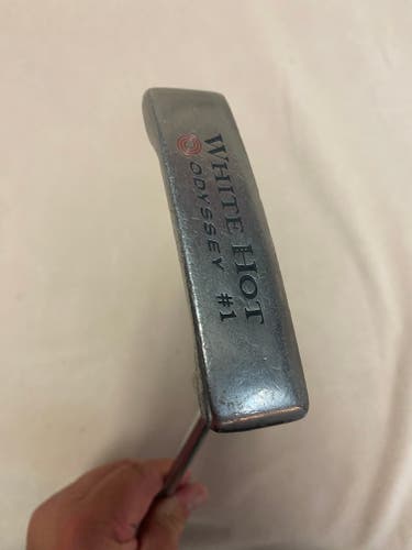 Used Unisex Odyssey Blade White Hot #1 Right Handed Putter 35"