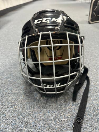 Black Used Small CCM Tacks 110 Helmet