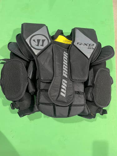 Used Intermediate Small / Medium Warrior Ritual XP Goalie Chest Protector