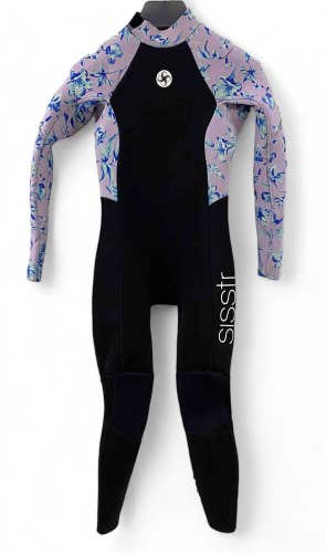 NWT Girls SISSTREVOLUTION 3/2mm 7 Seas Summer Full WETSUIT Kids - Size 10