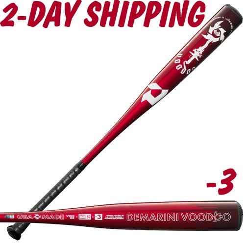 *NEW* 2025 DeMarini Voodoo One 33.5"/30.5 oz 1-Piece Alloy BBCOR Bat w/EXPANDED WARRANTY►2-DAY SHIP◄