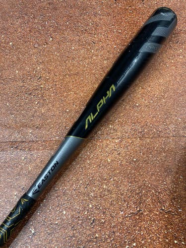 Used BBCOR Certified 2019 Easton Project 3 Alpha Bat 31" (-3)