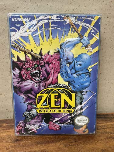 Zen: Intergalactic Ninja (Nintendo Entertainment System) Complete In Plastic