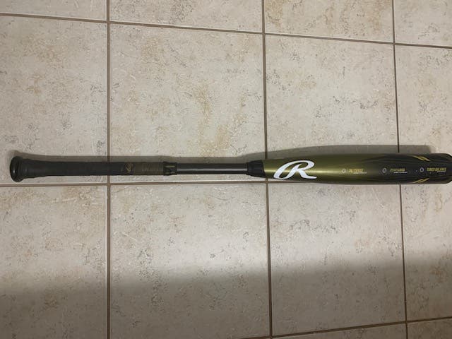 Used Like new 2024 Rawlings Icon BBCOR Certified Bat (-3) Composite 30 oz 33" Original grip