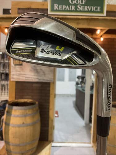 Tour Edge Hot Launch 4 #7 Iron Golf Club Senior Flex Graphite Shaft MRH