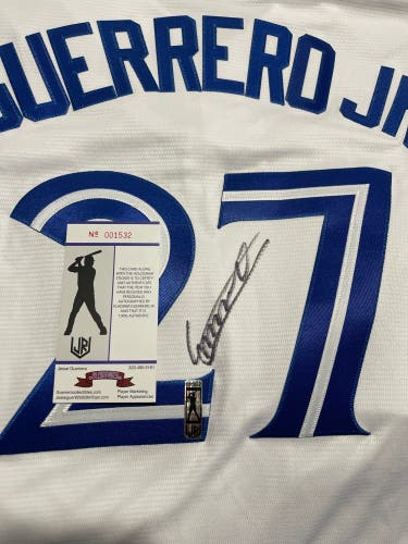 Signed Vlad Guerrero Jr Baseball Jersey