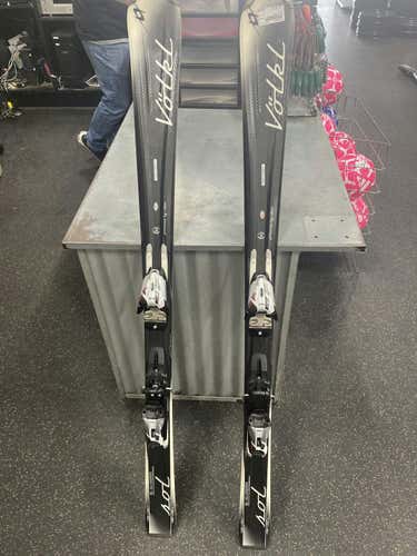 Used Volkl Skis 151 Cm Men's Downhill Ski Combo