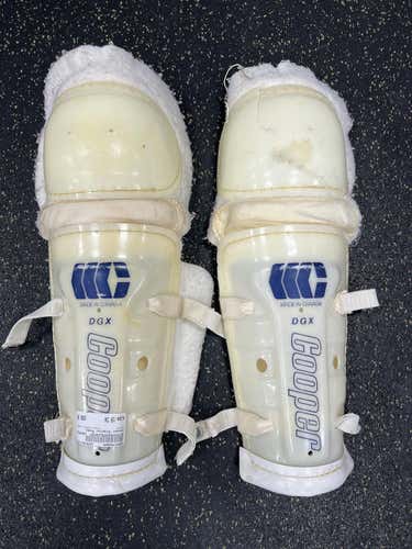 Used Cooper Display Model 19" Hockey Shin Guards