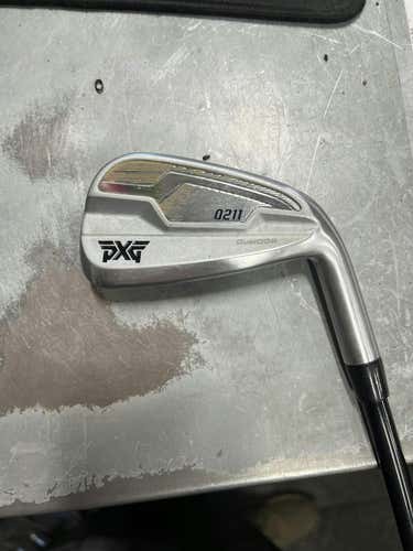 Used 0211 6 Iron Regular Flex Steel Shaft Individual Irons