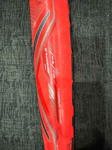 Used 2019 Easton USSSA Certified Alloy 15 oz 27" Ghost X Bat