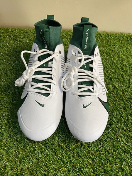 *SOLD* Nike Vapor Edge Pro 360 2 Mid Men Football Cleats Green Size 9.5 FJ1581-130 NEW