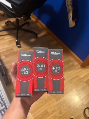 New Wilson 3 Pack Balls