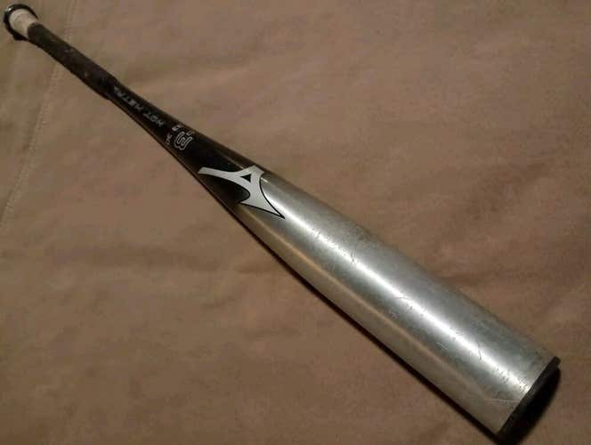 USED 2022 Mizuno B-22 HOT METAL 34/31 (-3) 2 5/8" Alloy BBCOR Baseball Bat