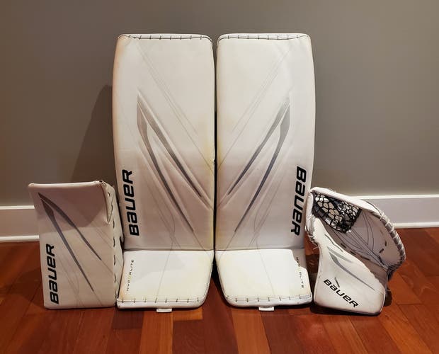 Bauer Hyperlite 2 (Hyp2rlite) Senior Medium (34+1) white set