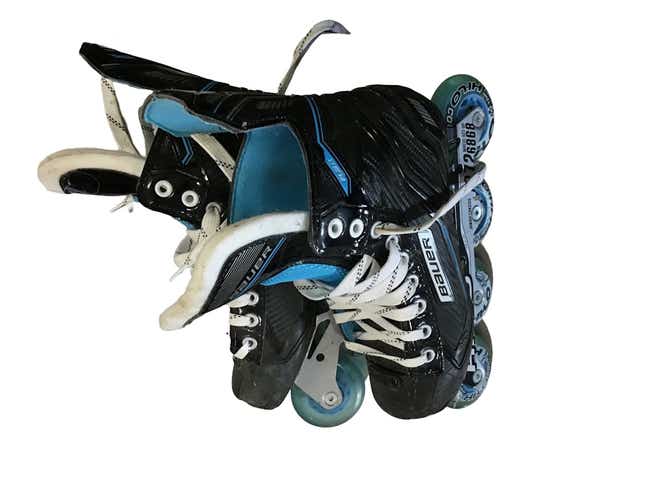 Used Bauer Hi-lo Skates Senior 5 Inline Skates - Rec And Fitness