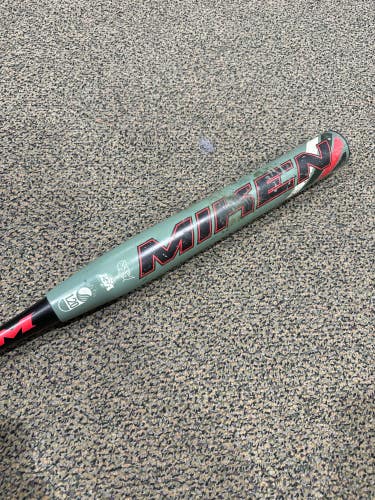 Gray Used Miken DC 41 Supermax Bat Composite 27 oz 34"