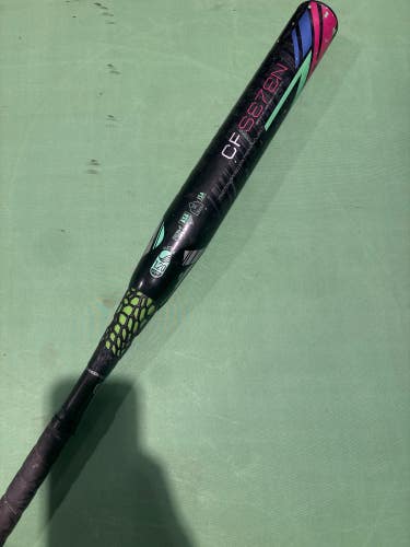 Black Used 2015 DeMarini CF7 Bat (-10) Composite 22 oz 32"