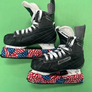 Used Intermediate Bauer Nexus 6000 Hockey Skates Regular Width Size 4