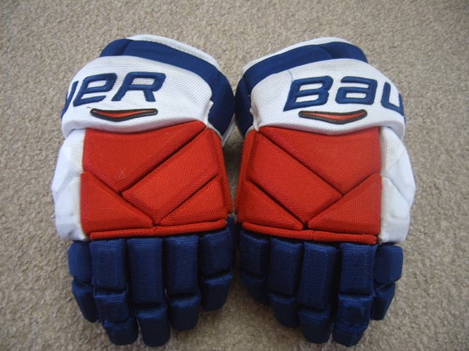 Hockey Gloves-New York Rangers Bauer Vapor 1X Pro Senior Gloves Ryan McDonagh