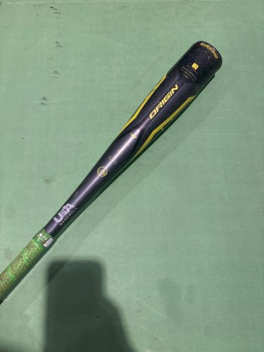 Used Kid Pitch (9YO-13YO) 2018 AXE Origin Bat USABat Certified (-8) Alloy 20 oz 28"