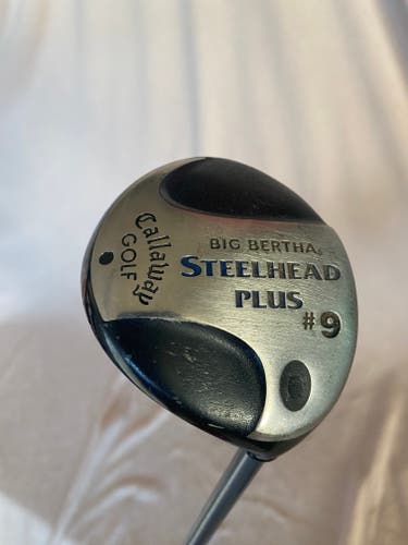 Used Women's Callaway Big Bertha SteelHead Plus Right Handed Driver Ladies Flex 9 Loft