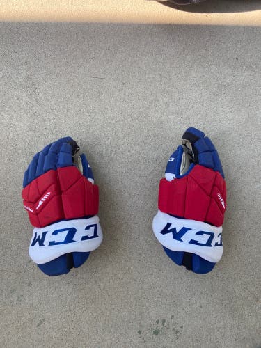 NYR CCM Hockey Gloves
