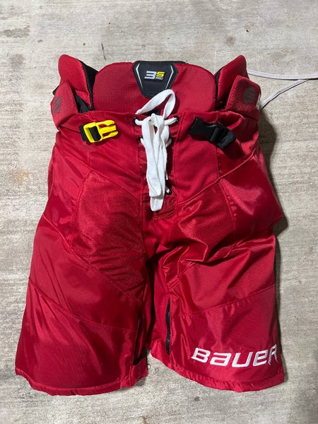 Bauer 3s Pro Player Pants - Medium Red