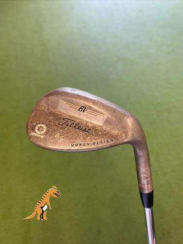 Tour Issue Titleist Vokey SM4 Raw 58.09* Lob Wedge Project X Flighted 6.0 Stiff